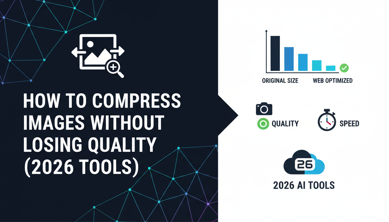 How to Compress Images Without Losing Quality (2026 Tools)