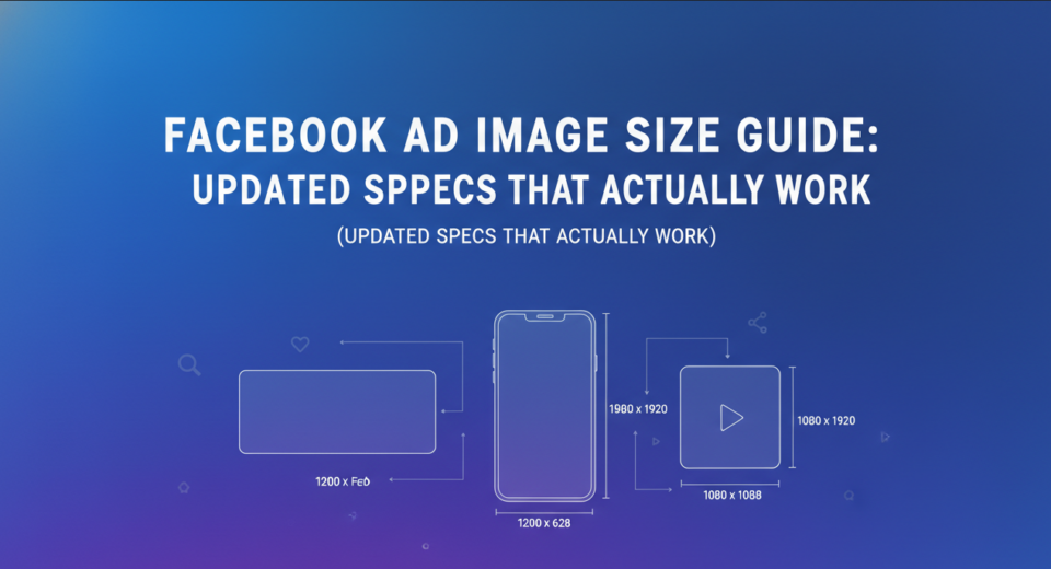 Facebook ad image size